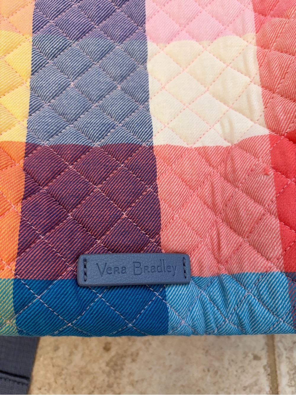 Vera Bradley Quilted Pastel Patchwork Backpack - Multicolor - Picture 4 of 7